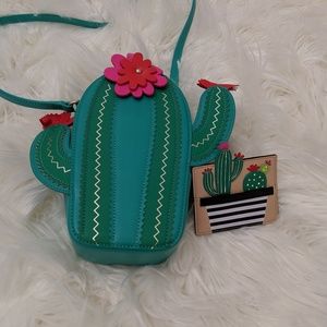 Matching Kate Spade Cactus bag and wallet